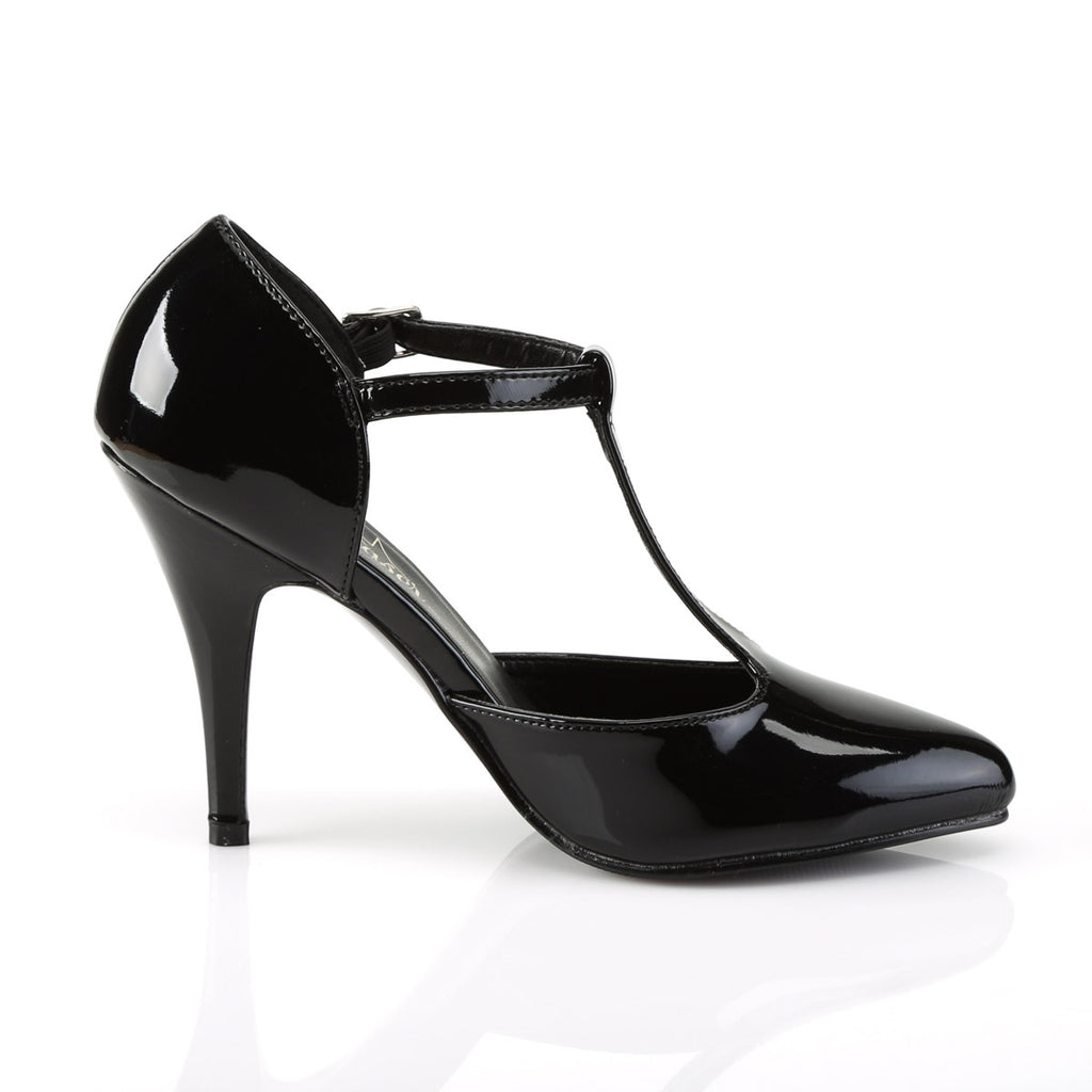 Sexy T-Strap Pointed Toe D'Orsay Pumps Stiletto High Heels Shoes Pleaser Pleaser VANITY/415