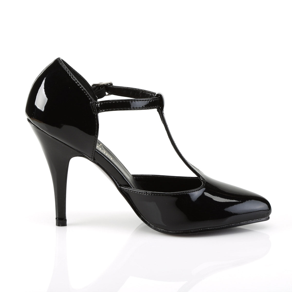 Sexy T-Strap Pointed Toe D'Orsay Pumps Stiletto High Heels Shoes Pleaser Pleaser VANITY/415