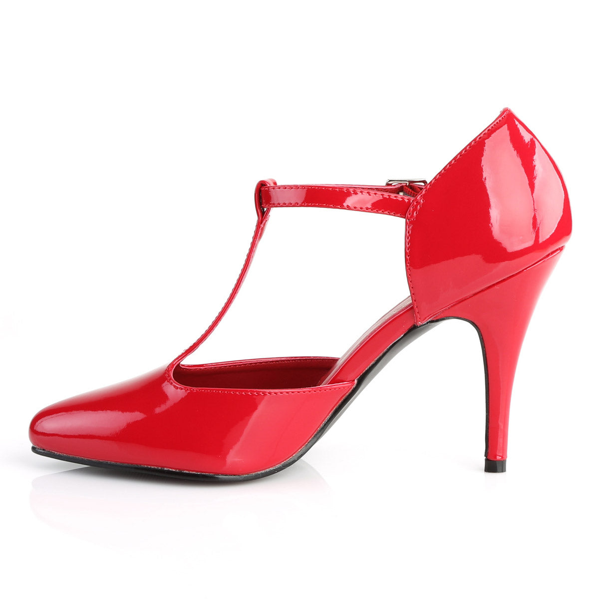 Sexy T-Strap Pointed Toe D'Orsay Pumps Stiletto High Heels Shoes Pleaser Pleaser VANITY/415