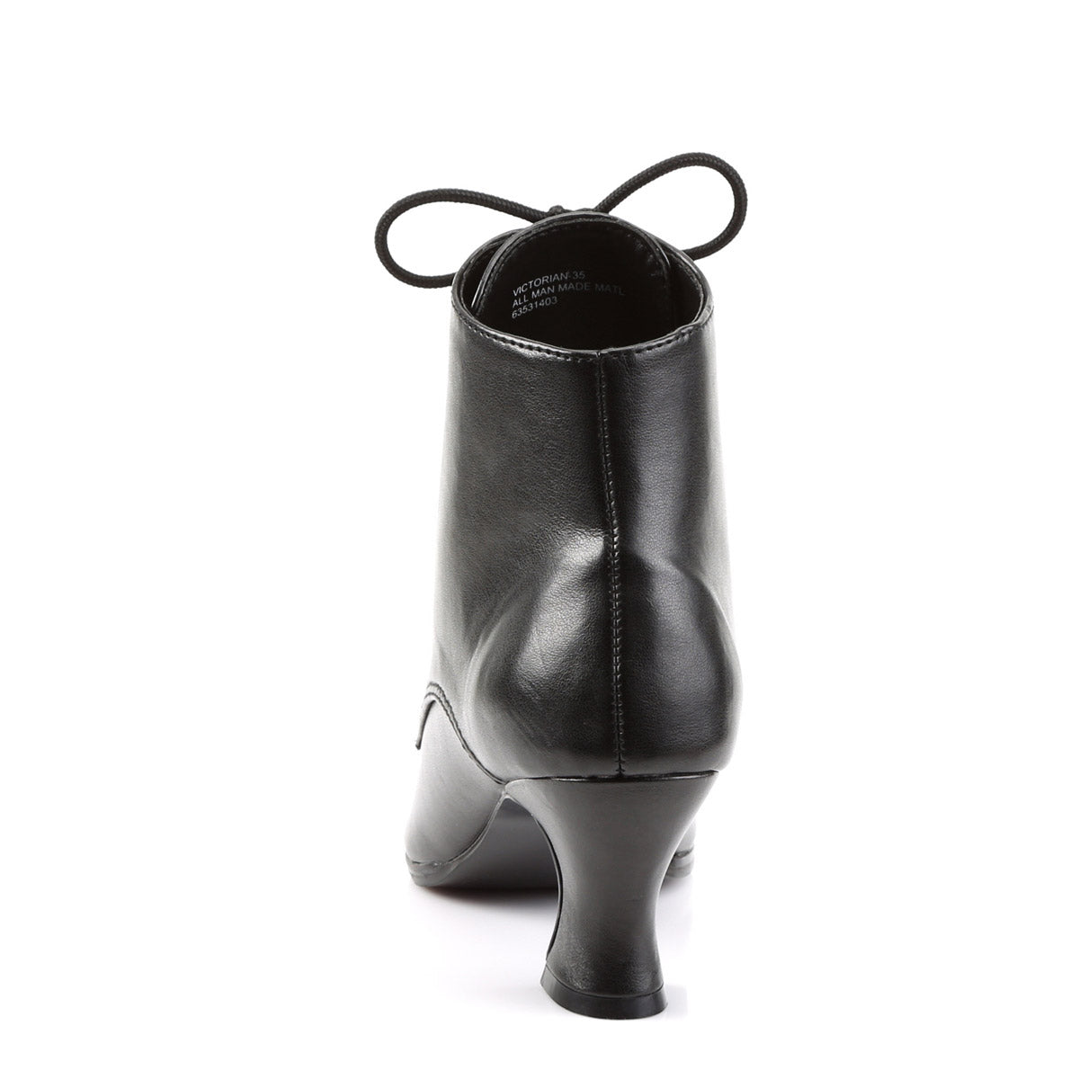 Sexy Lace Up Pointed Toe Ankle Booties Kitten Heel Boots Shoes Pleaser Funtasma VICTORIAN/35