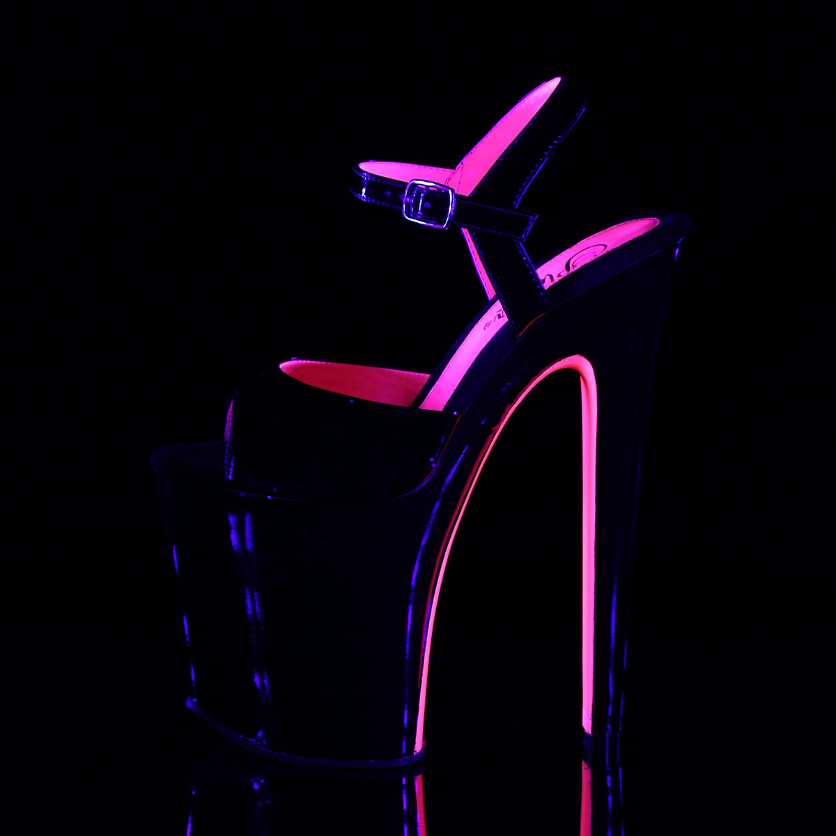 Pleaser Xtreme-809TT Two Tone Platform Ankle Strap Sandals for Women Secondary image