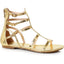 0 Gladiator Flat Sandal. Ellie  015/ATHENA/GLD