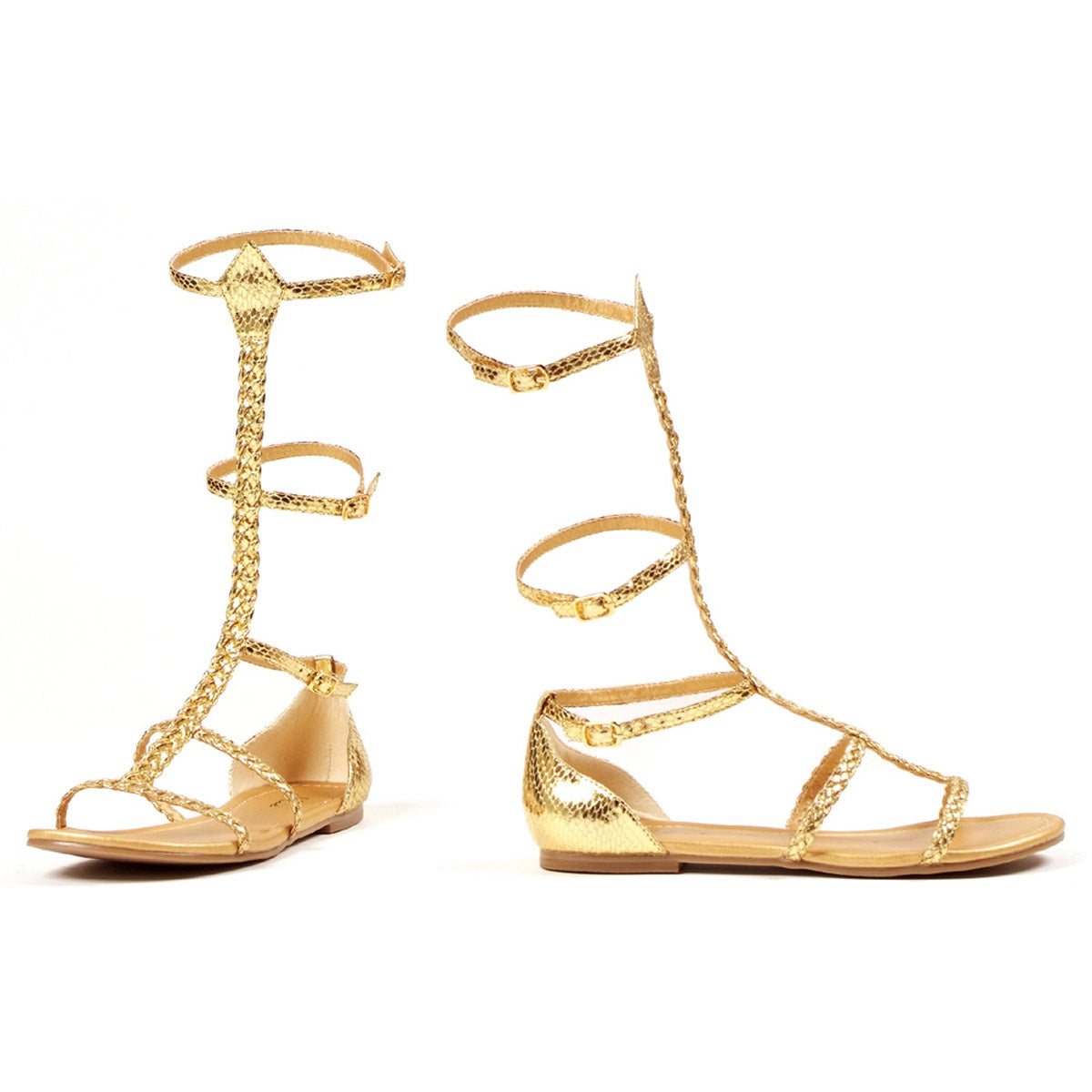 Braided Rope Mid Calf Gladiator Sandals Ellie  015/CAIRO