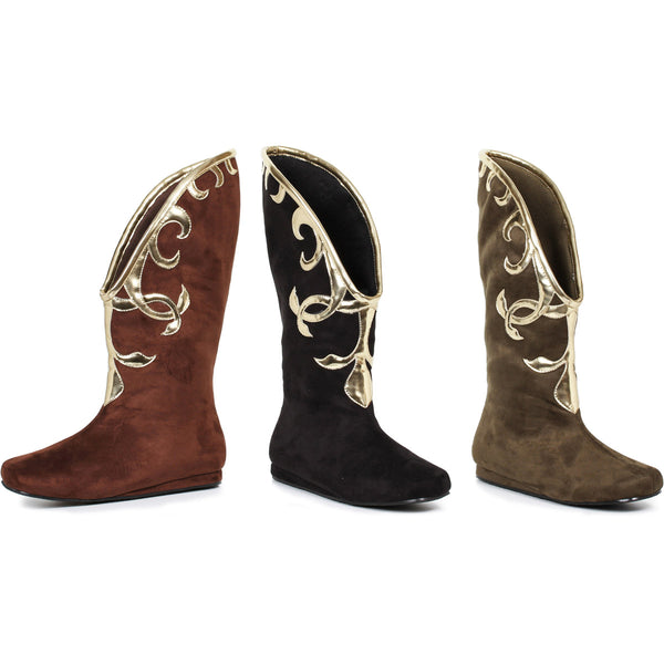 Olive 0" Microfiber Boot Shoes Boots Ellie Halloween Sexy Ellie  103/ALBA/OLIV