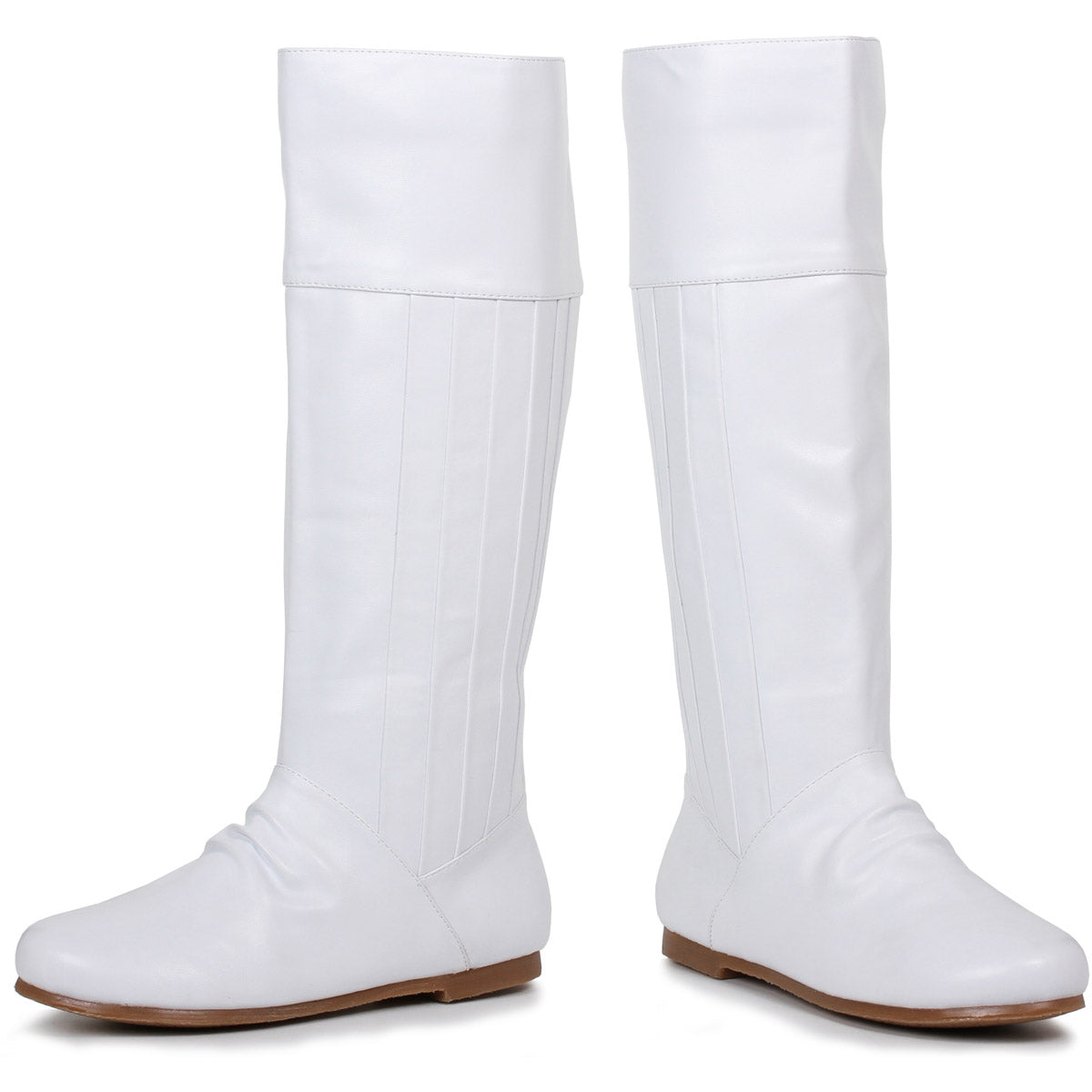 White 1" Heel Boot Shoes Boots Ellie Halloween Sexy Ellie  105/LEANNA