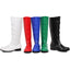 White 1"heel Knee High Boots Shoes Ellie Halloween Ellie  121/MARC/WHT