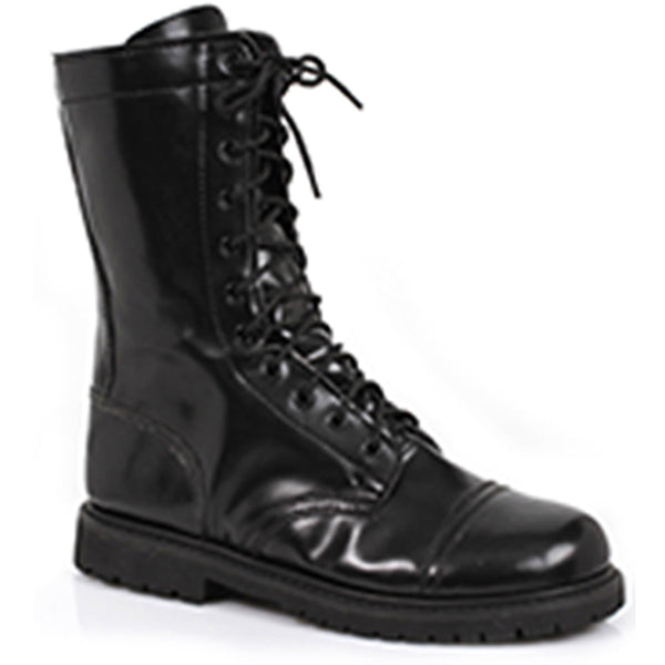 Rugged Mid Calf Derby Combat Boots Ellie  121/RANGER