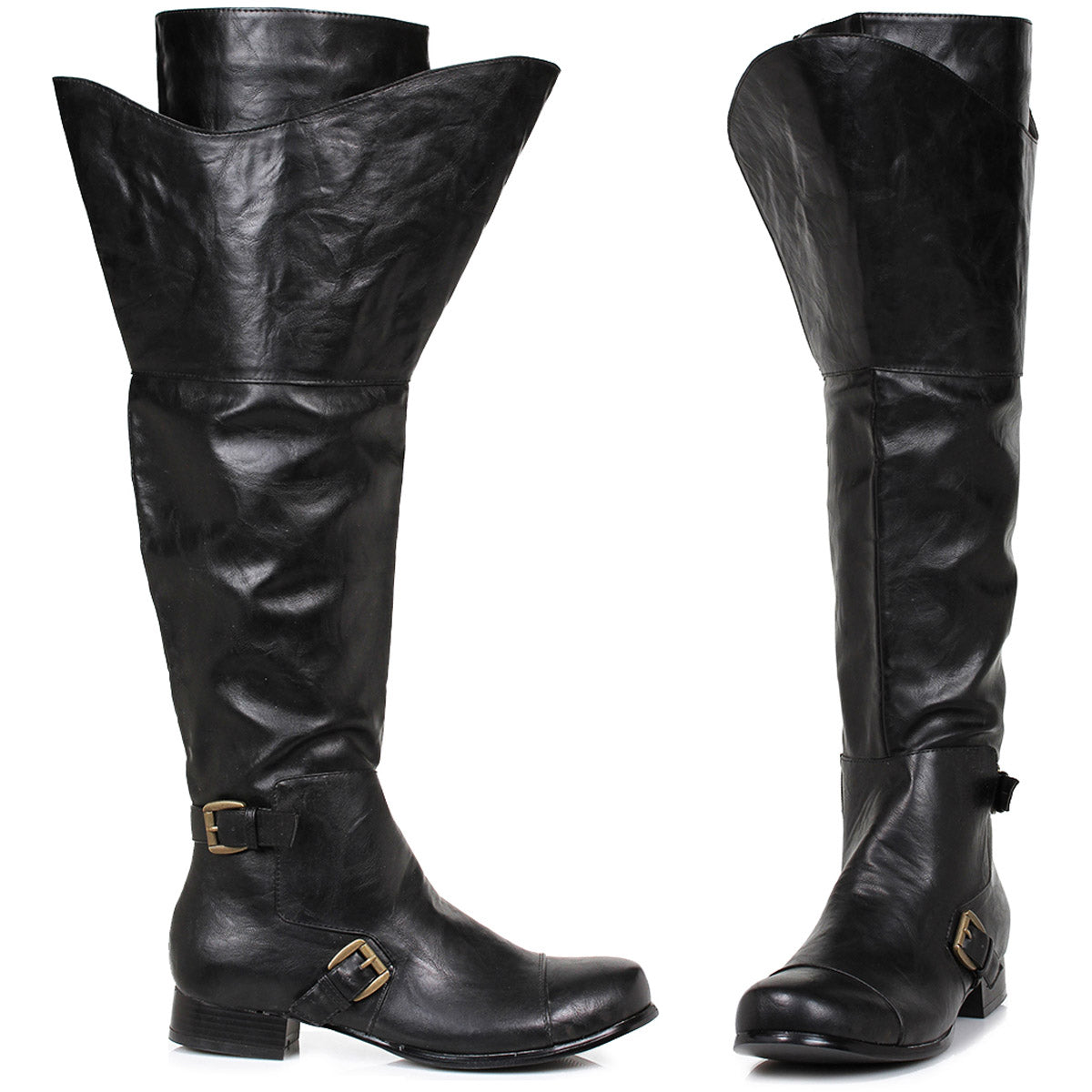 Black Pu 1"heel Shoes Heels Ellie Halloween Ellie  121/TRISTIN Main image