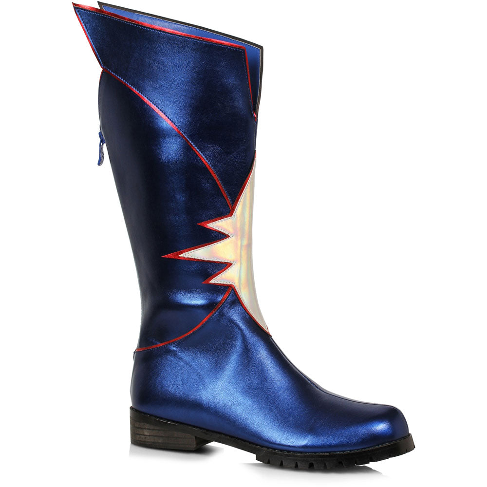 1.5" Men's Superhero Knee High Boots Ellie 1031 158-VALOR Main image