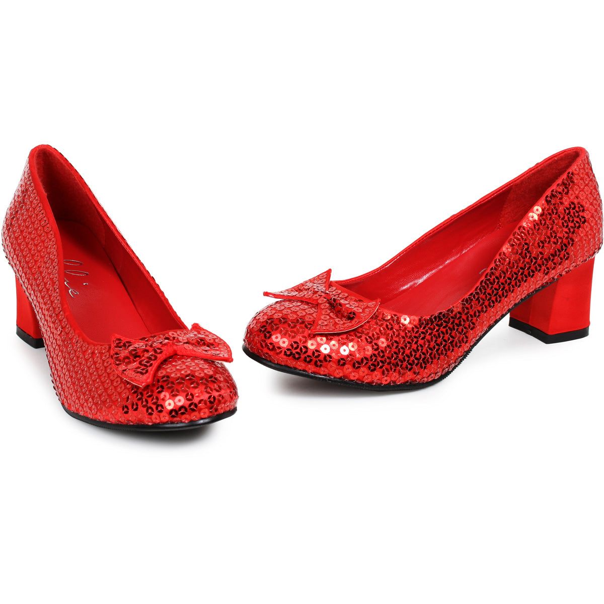 Ellie Sequined Bow Tie Pumps 203/JUDY Secondary image