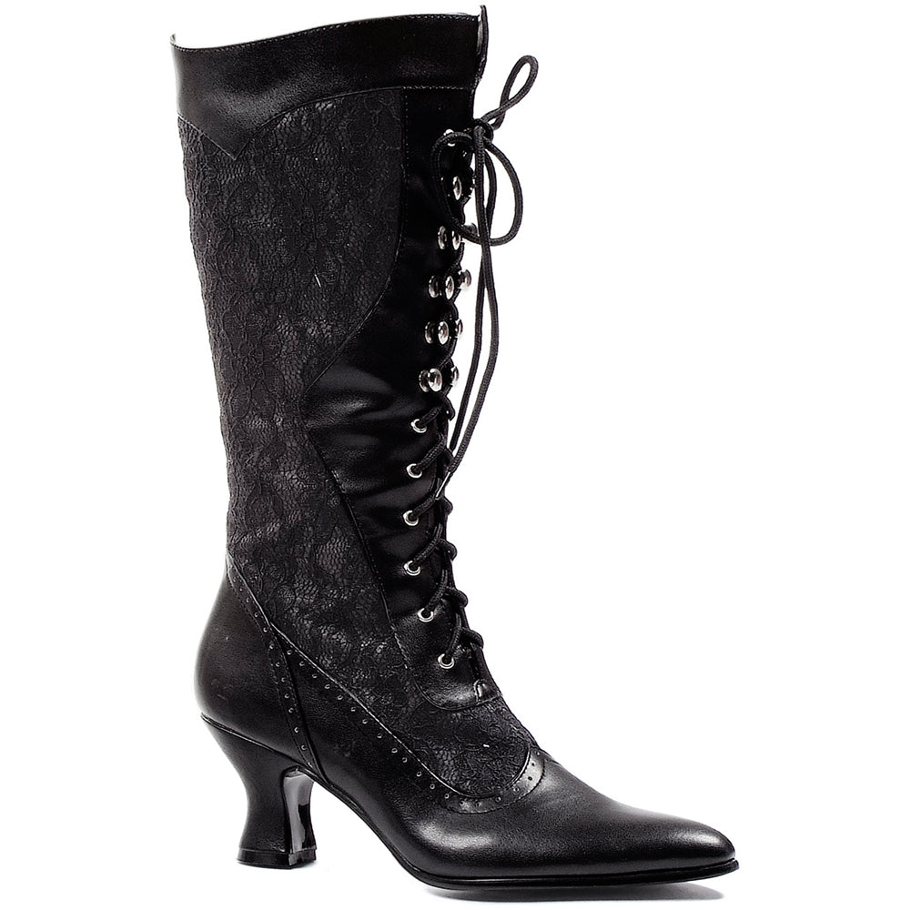 2.5"  Heel Boot With Lace. Ellie ELLIE 253-REBECCA