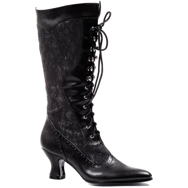 2.5"  Heel Boot With Lace. Ellie ELLIE 253-REBECCA