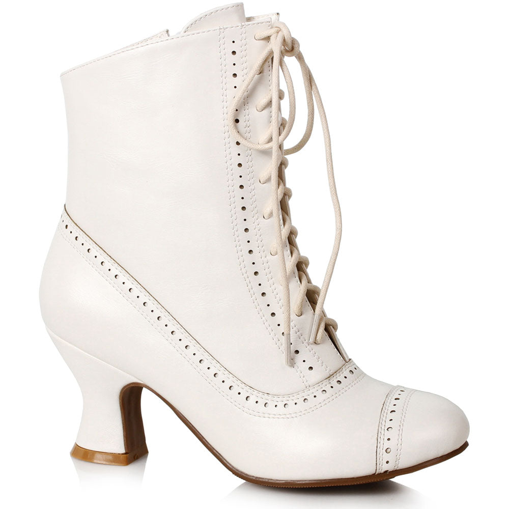 2.5 Heel Victorian Bootie Ellie  253/SARAH/WHT Main image