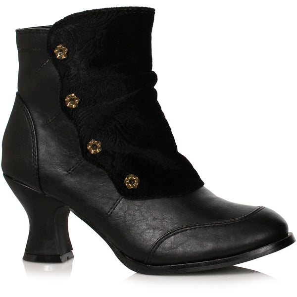 2.5 Heel Victorian Bootie Ellie  253/VIOLA