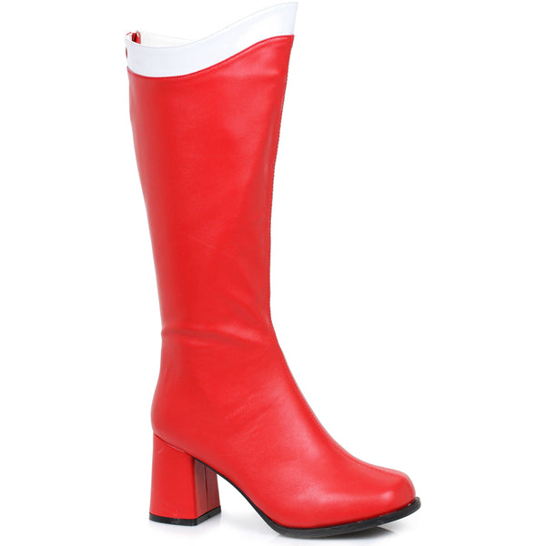 3" Knee High Boot With Zipper. Womens Ellie ELLIE 300-SUPER