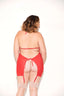 Strappy Halter Mesh & Lace Chemise Icollection  32119X