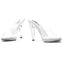 Open Toe Clear Mule Pumps Ellie  421/VANITY