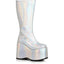5 Chunky Heel Platform Boot Ellie  500/AMARA/SLVH