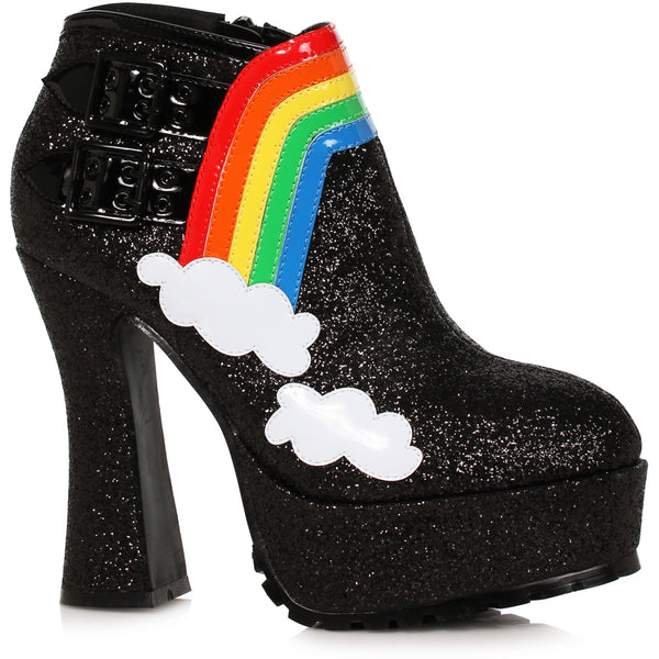 5.5 Chunky Heel Women'S Bootie Ellie ELLIE 557/CHERUB