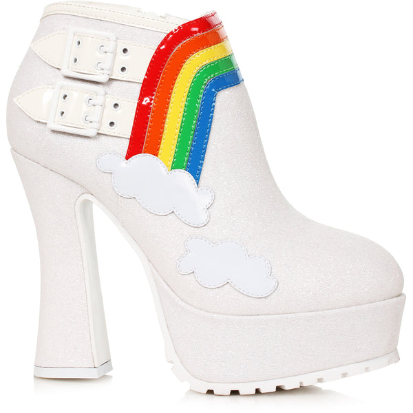 5.5 Chunky Heel Women'S Bootie Ellie ELLIE 557/CHERUB