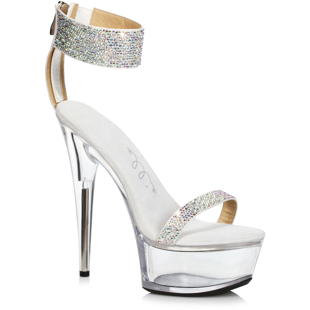 6" Stiletto With Rhinestone Strap Ellie  609-ANIKA Main image