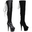 6" Thigh High Boot Ellie  609/FARE/BLKV