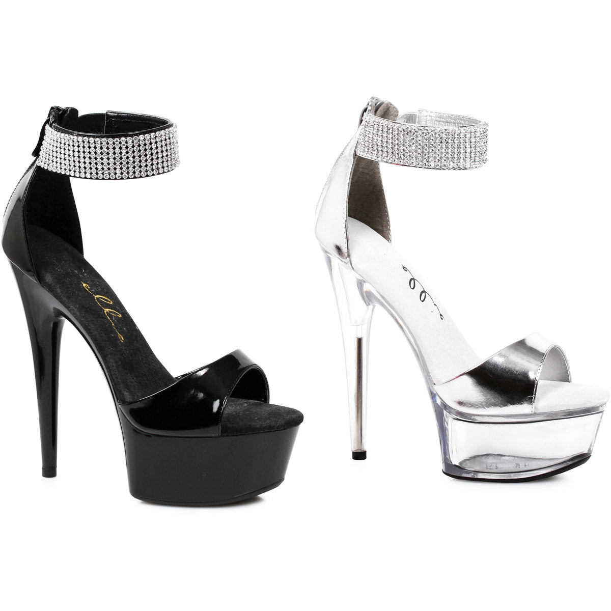 6" Sandals & Pumps Ellie  609/HAVEN/SLV Main image