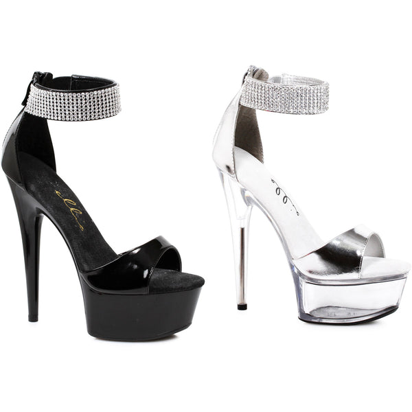 6" Sandals & Pumps Ellie  609/HAVEN/SLV