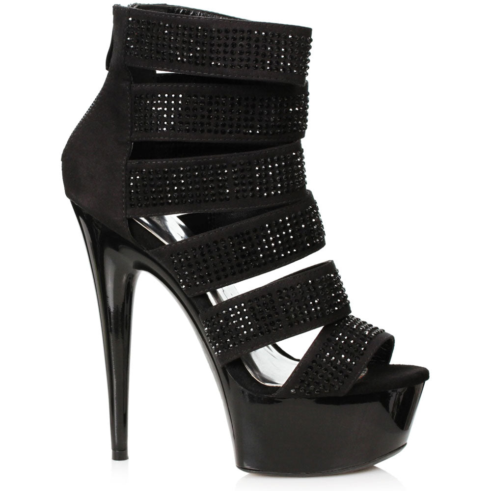 6 Rhinestone Bootie Ellie ELLIE 609/MEGAN