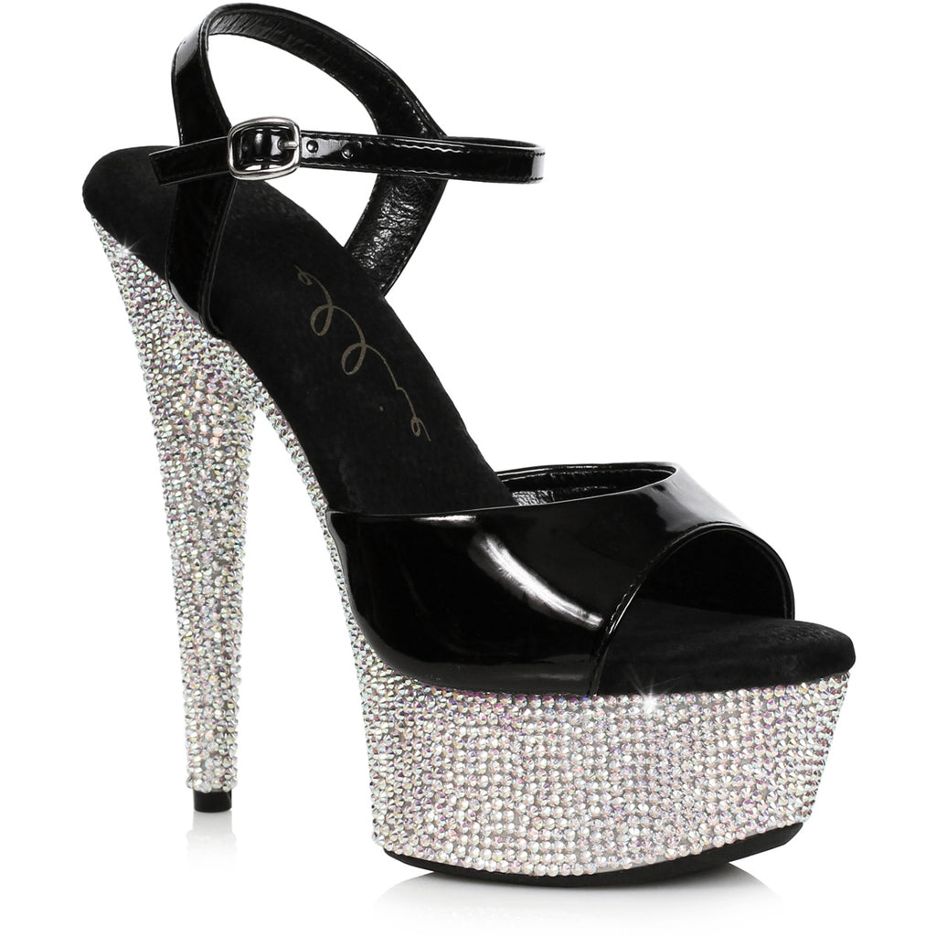 6 Rhonestone Platform Sandal Ellie ELLIE 609/MAXINE