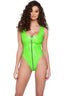 Vinyl Zip-Up Romper Roma  6264
