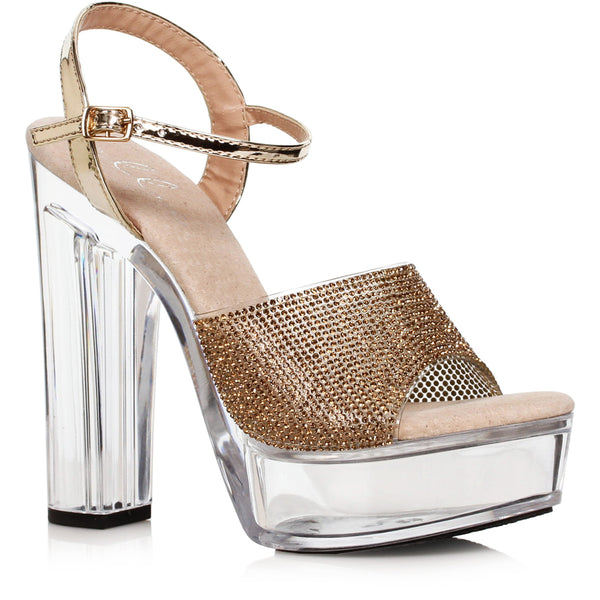 6Chunky Rhinestone Sandal Ellie ELLIE 675/LARISSA