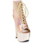 7" Heel Ankle Boots W/Inner Zipper. Ellie  709/CLARA/GLD