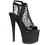 7 Peeptoe Leopard Bootie Ellie  709/WILLA
