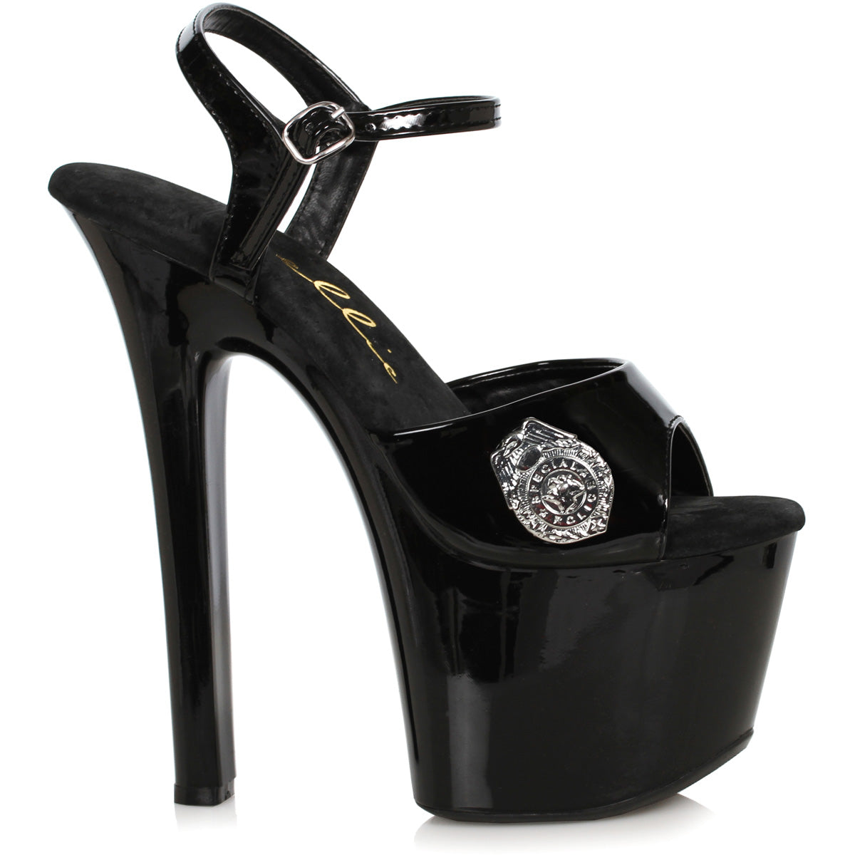 7 Women'S Stiletto Sandal With Badge Ellie ELLIE 711/PATROL