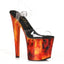8 Heel Sandal. Ellie ELLIE 821/FIERY
