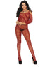 Cold Shoulder Bodystocking Elegant Moments  82120