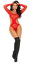Long Sleeve Crochet Teddy Elegant Moments  82315