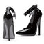 Lock & Key Ankle Strap Stiletto Fetish Pumps Ellie  8267