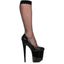 8 Rhinestone Fishnet Knee High Ellie  850/ALEXIS