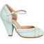 4 Heel Two Tone Closed Toe Pump Ellie Bettie Page BP403/SIDNEY