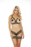 THONG ELASTIC STRIPE Shirley of Hollywood  BS4024B