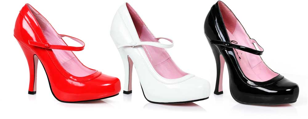 4" Sandals & Pumps Ellie  423/BABYDOLL/BLK Main image