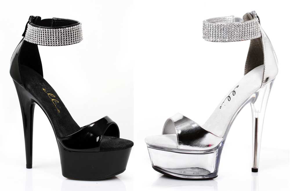 6" Sandals & Pumps Ellie  609/HAVEN/BLK
