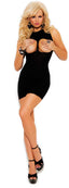 Opaque Open Cup Mini Dress Elegant Moments  1415