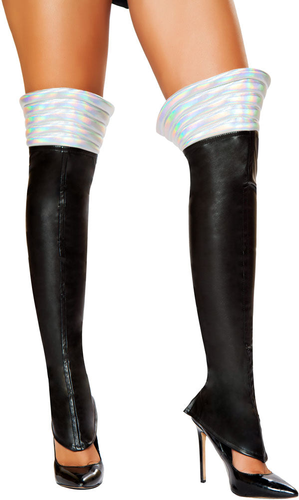 Black Space Girl Leggings Roma  LW4738 Main image