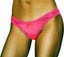 Roma Soft Lace Stretch Thong Panties with Cute Bow Accent for Women