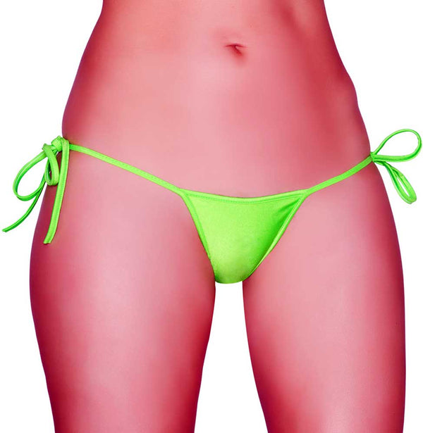 Tie Side Bikini Bottom Thong Panties Roma  SJTie