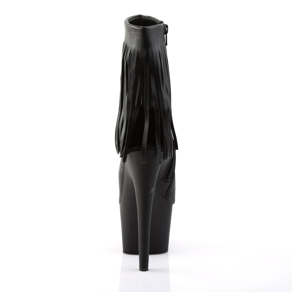 7" Heel, 2 3/4" Pf Open Toe/heel Ankle Boot, Side Zip Pleaser Pleaser ADORE/1019