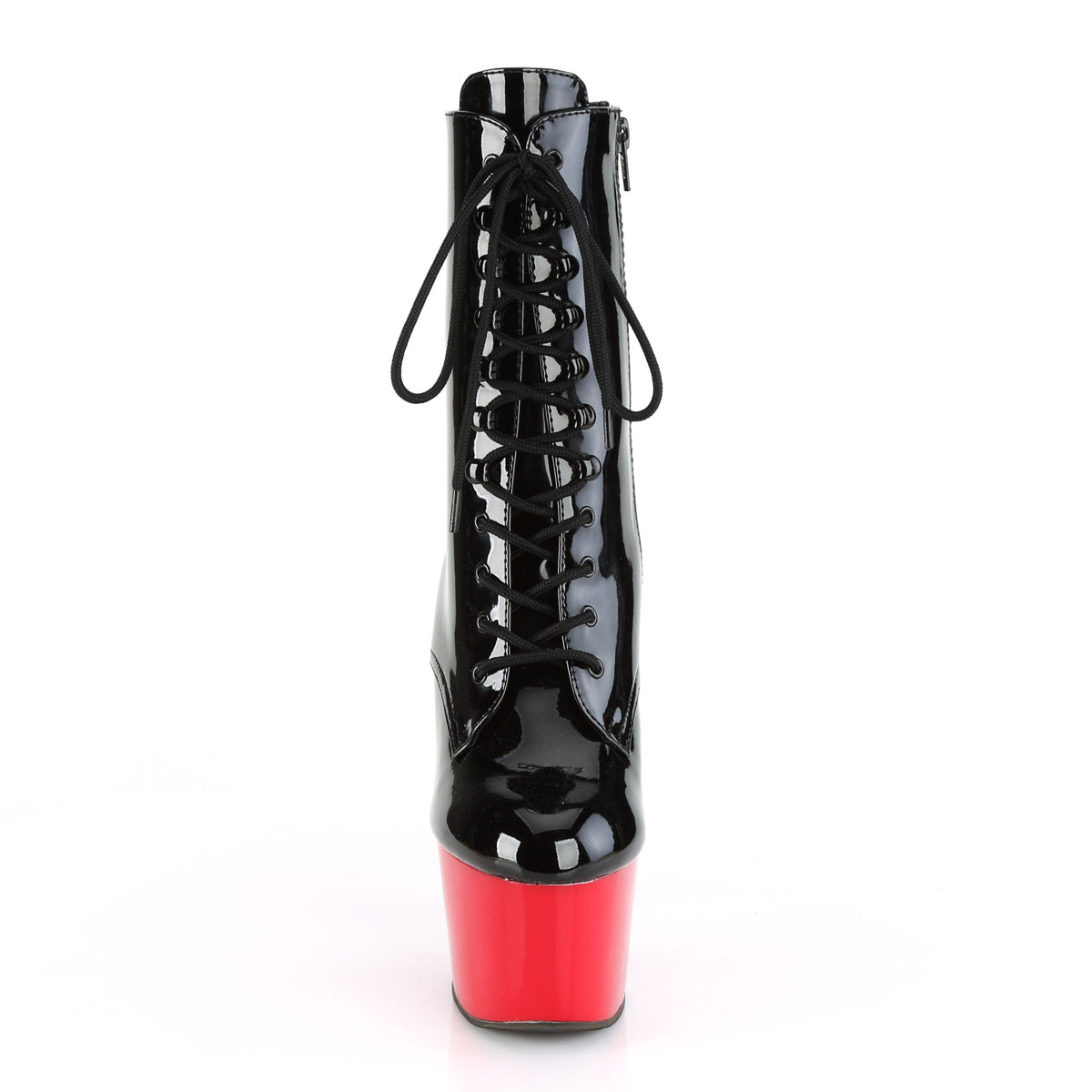 Pleaser Stiletto Platform Boots Lace Up Zip Ankle Booties High Heels Shoes ADORE/1020 Secondary image